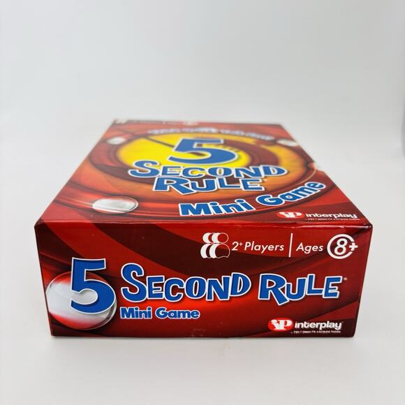 PlayMonster - 5 Second Rule Mini Game. New In Open Box. Sealed Cards. - Picture 5 of 11